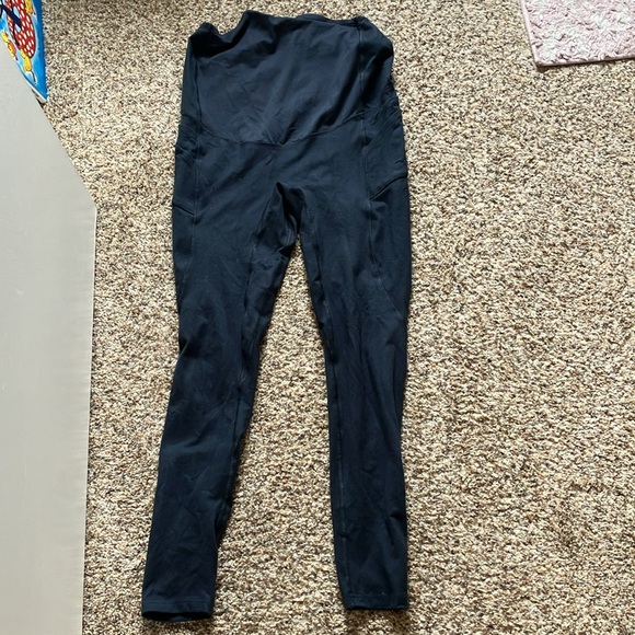 Blanqi maternity high waist over the belly pocket leggings - Picture 4 of 5